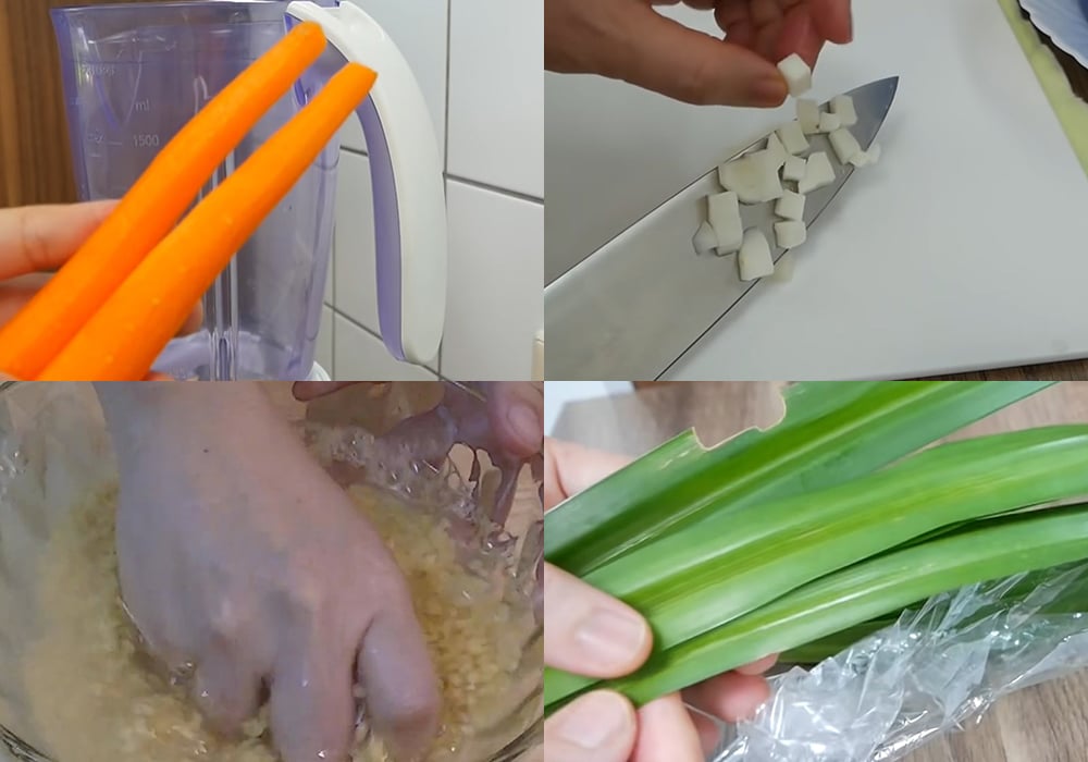 Sơ chế các nguyên liệu