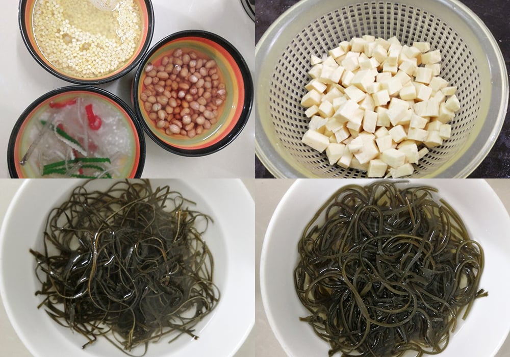 Sơ chế các nguyên liệu