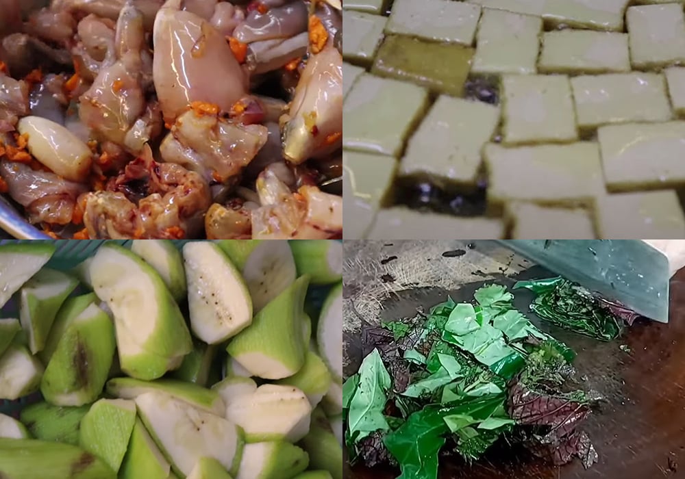 Sơ chế các nguyên liệu