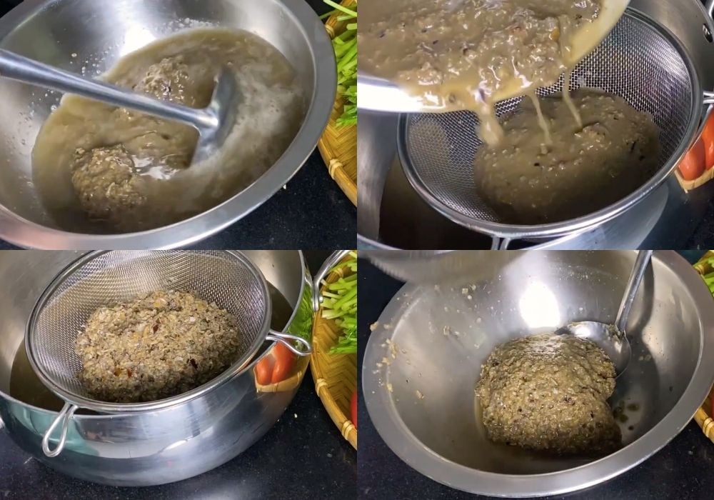 Lọc thịt cua
