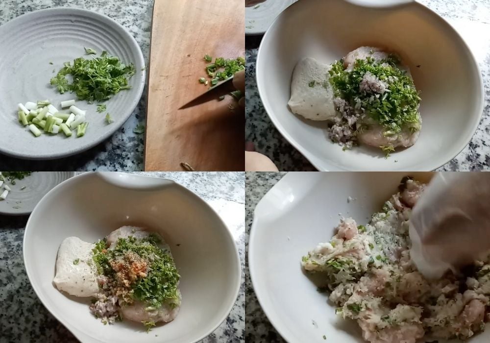 Sơ chế và ướp cá