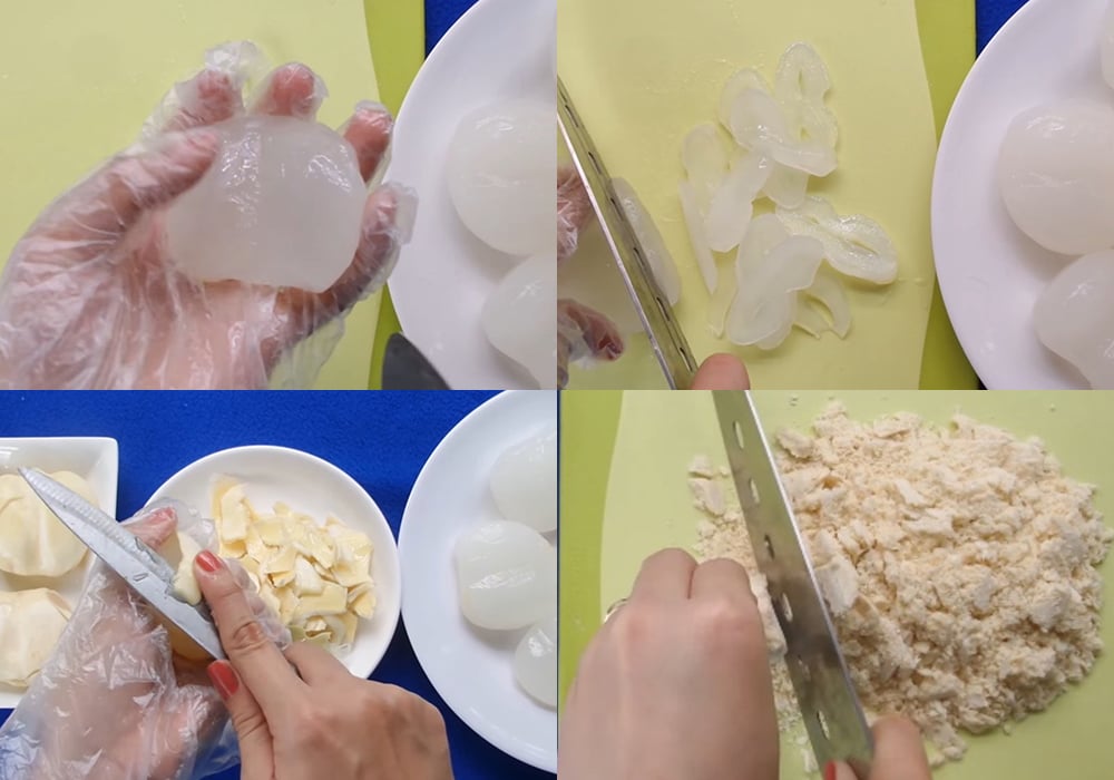 Sơ chế các nguyên liệu