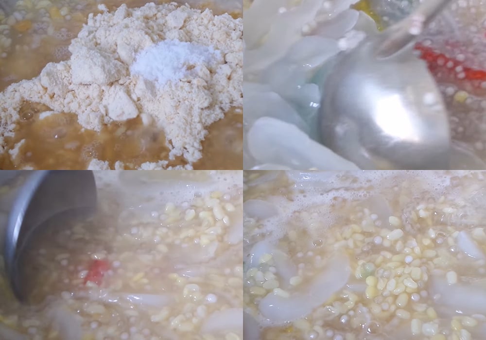 Các bước làm chè thốt nốt