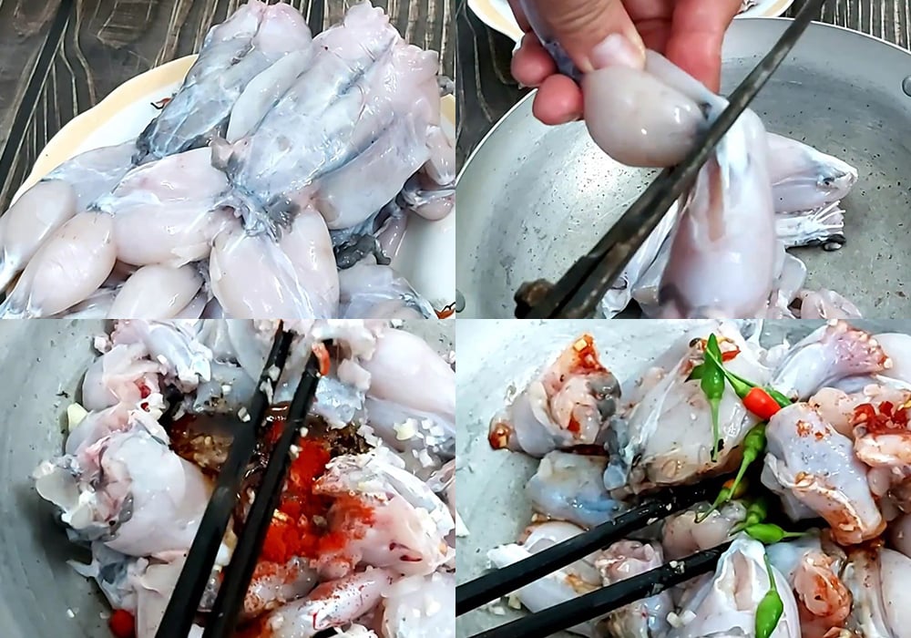 Sơ chế các nguyên liệu