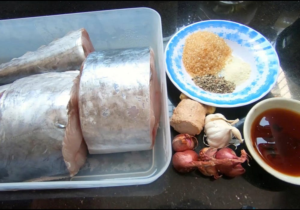 Nguyên liệu làm cá viên chiên