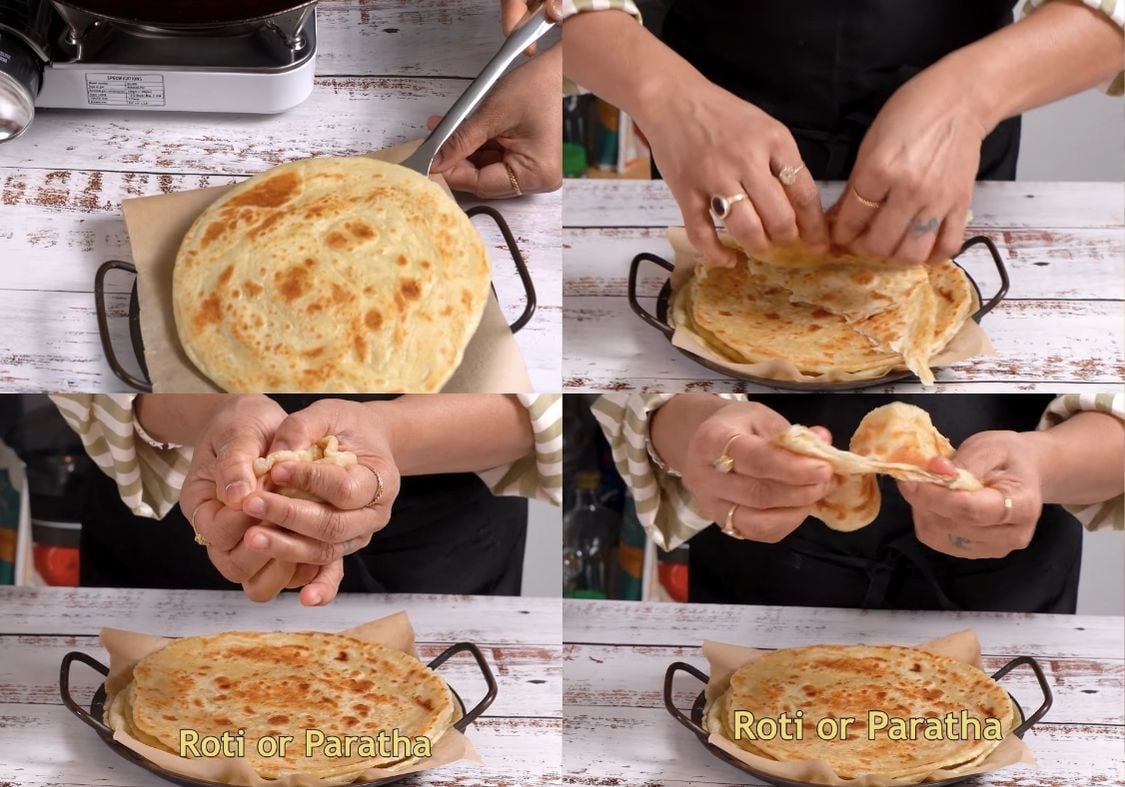 Bánh Roti Ấn Độ