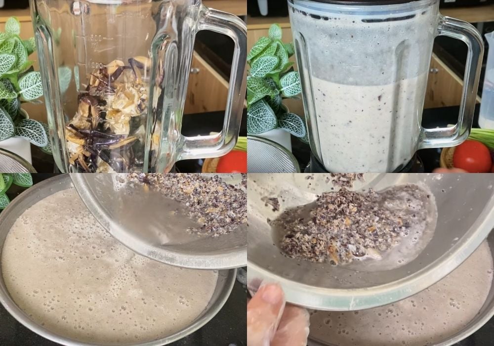 Sơ chế hải sản và chuẩn bị thịt cua đồng