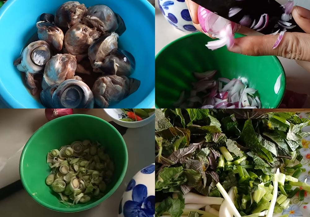 Sơ chế các nguyên liệu