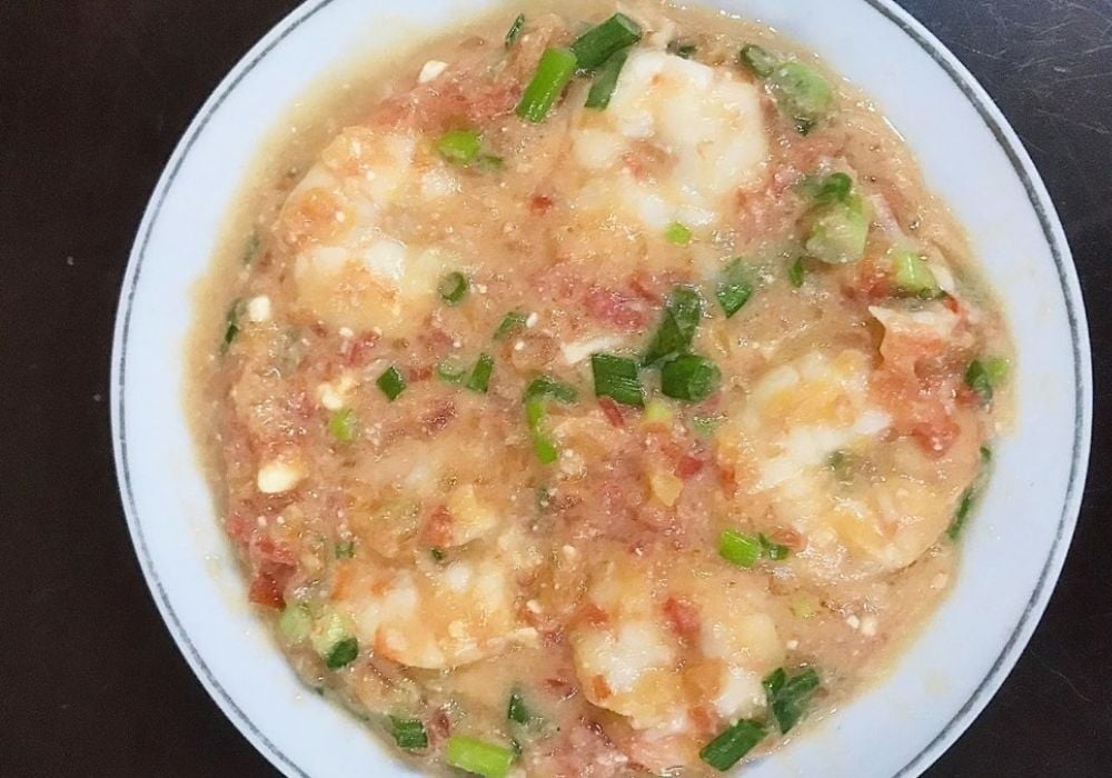 Tôm xào cà chua phô mai