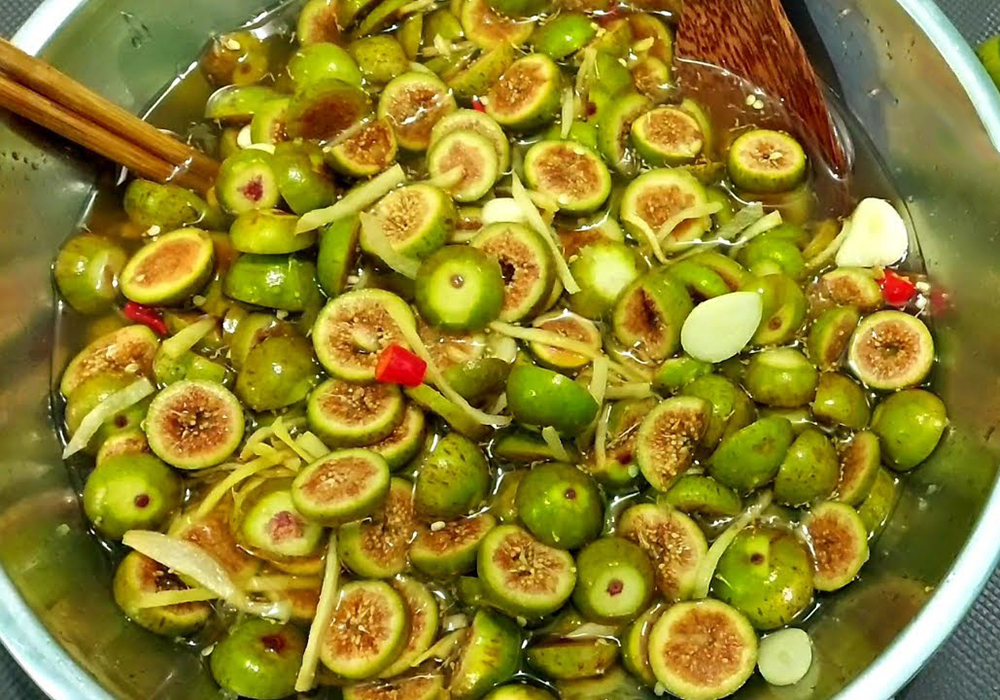 Mẹo bảo quản sung muối xổi đúng cách