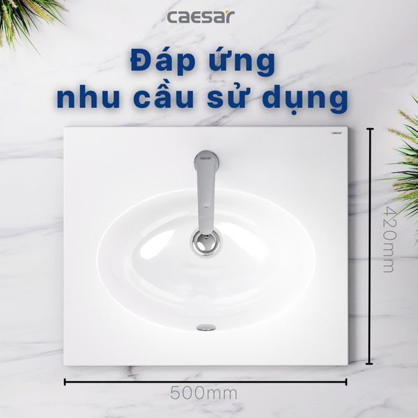 Chậu rửa đặt bàn Caesar L5022 - Bùi Minh