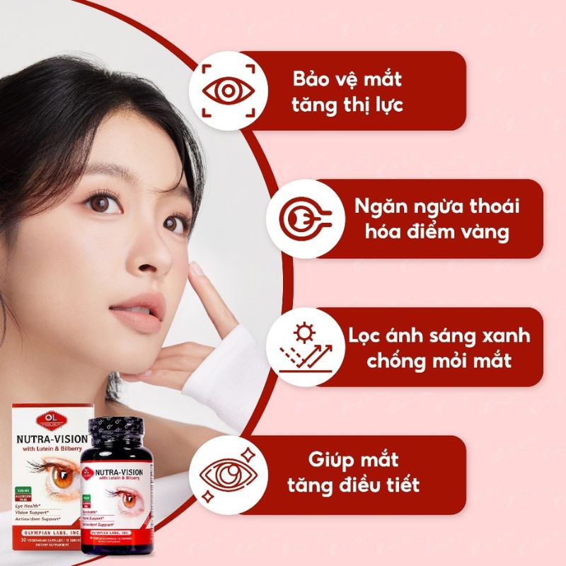 nhathuocvietnhat.vn - Nutra Vision hỗ trợ tăng cường thị lực, giảm khô mắt, mỏi mắt hiệu quả