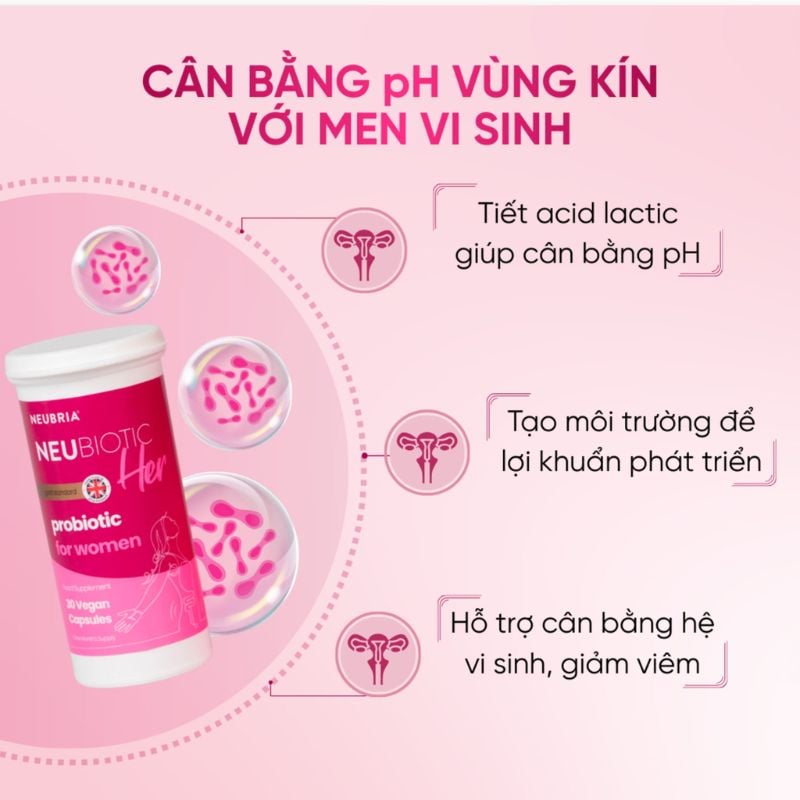 nhathuocvietnhat.vn- Hãy chọn **Neubiotic Her** nếu bạn muốn nâng cấp sức khỏe toàn diện: Khỏe vùng kín, êm bụng, đẹp da và thư thái tinh thần.