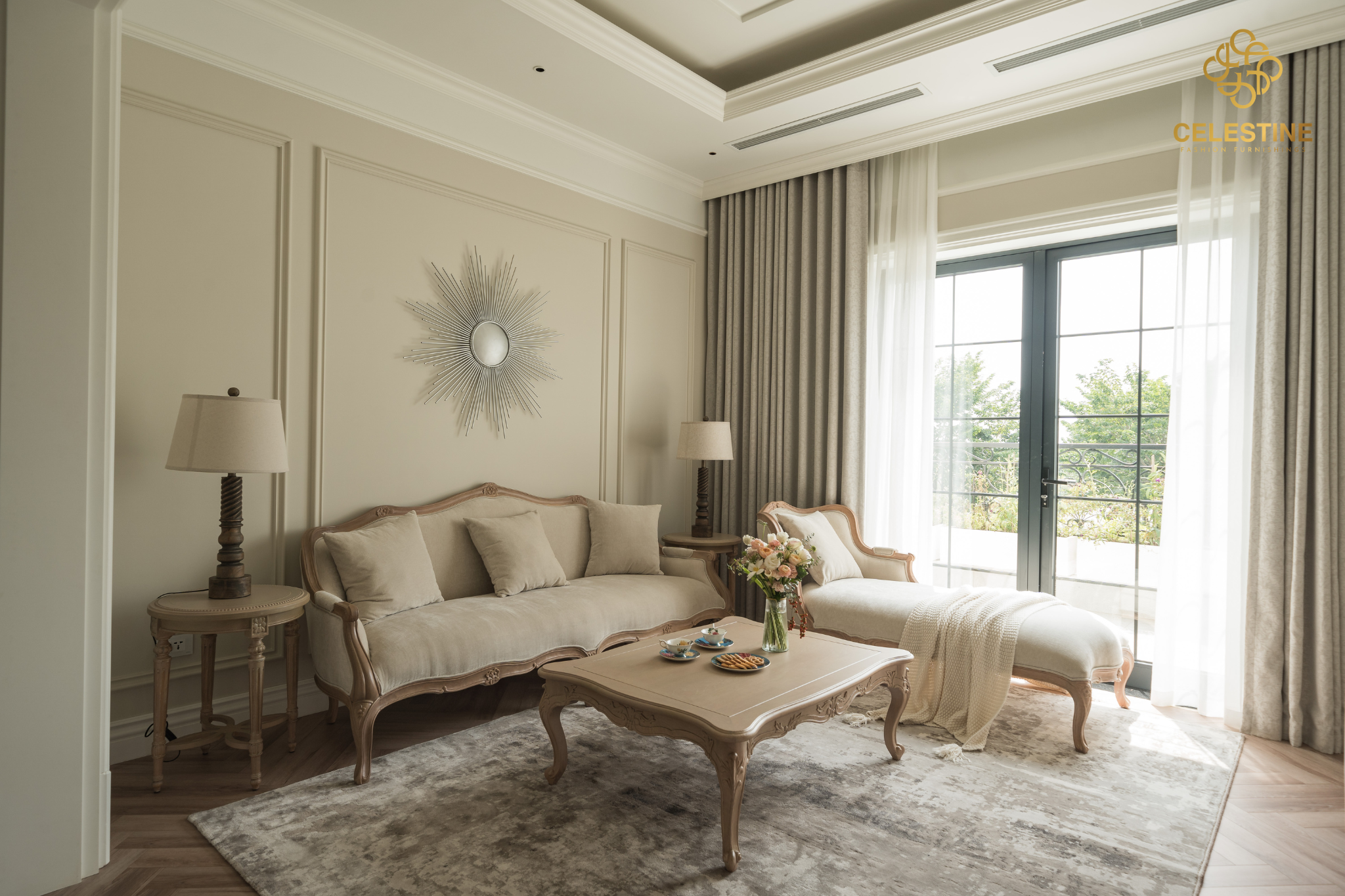 Sofa Marlène mang vẻ đẹp bền vững cho phòng khách