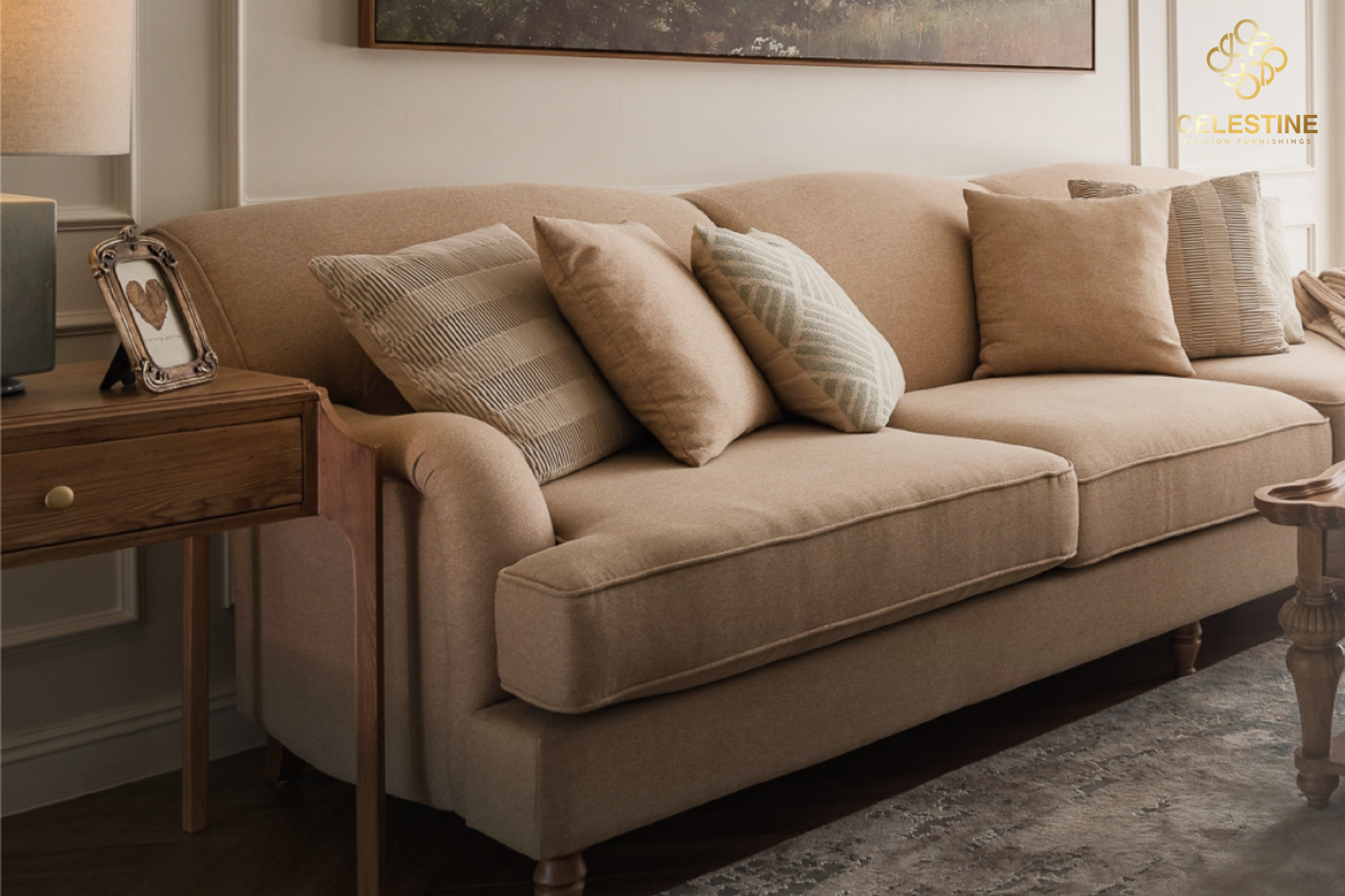 Rosie Sofa mang đến không gian sống thanh lịch và tinh tế