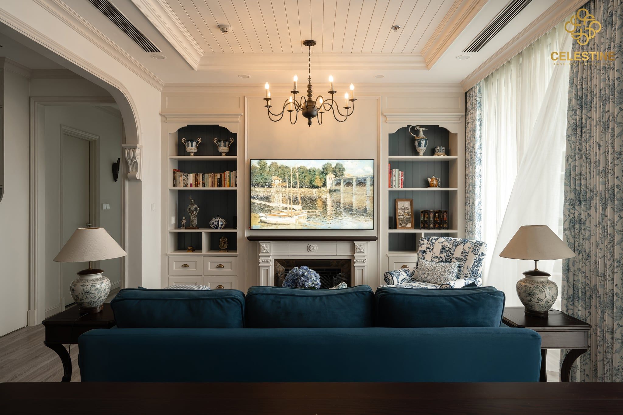 Macellia Sofa Vẻ Đẹp Cổ Điển Sang Trọng Cho Không Gian Phòng Khách