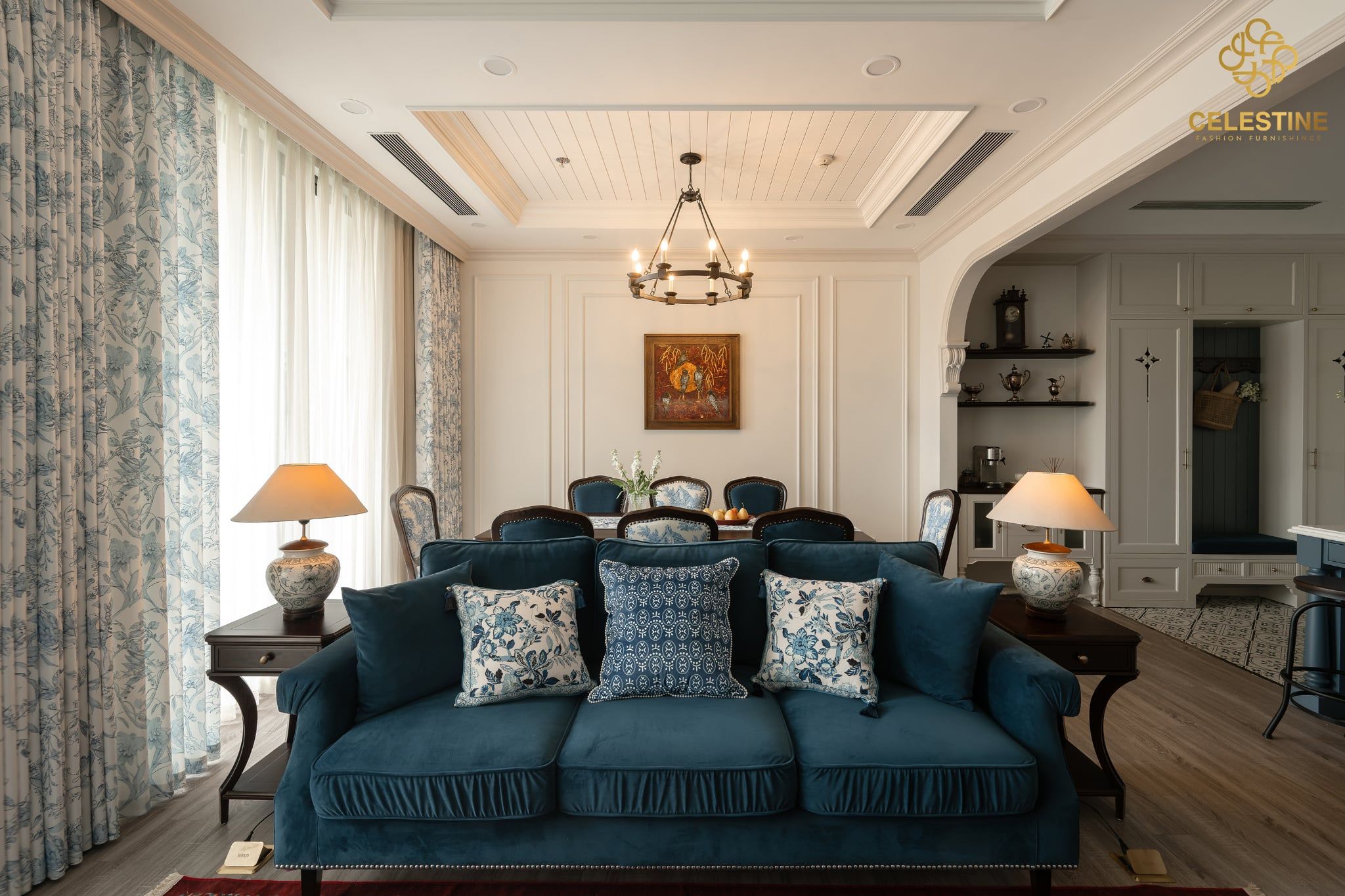 Macellia Sofa Vẻ Đẹp Cổ Điển Sang Trọng Cho Không Gian Phòng Khách
