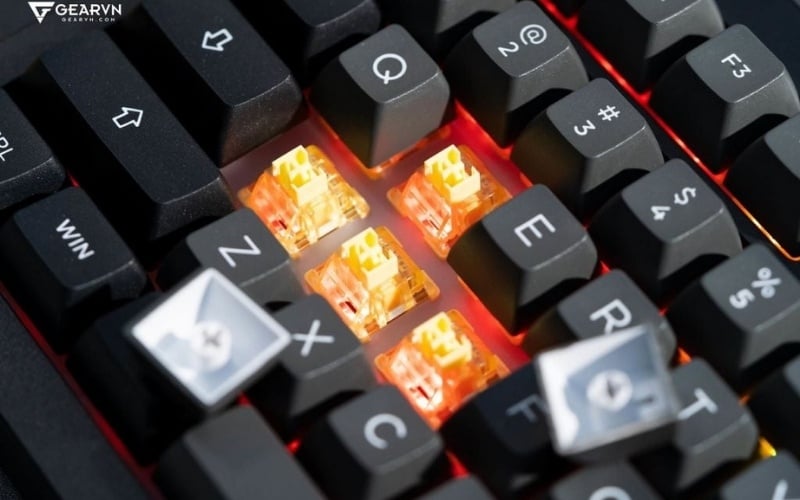 Switch của AKKO thường cho độ phản hồi ổn trong tầm giá