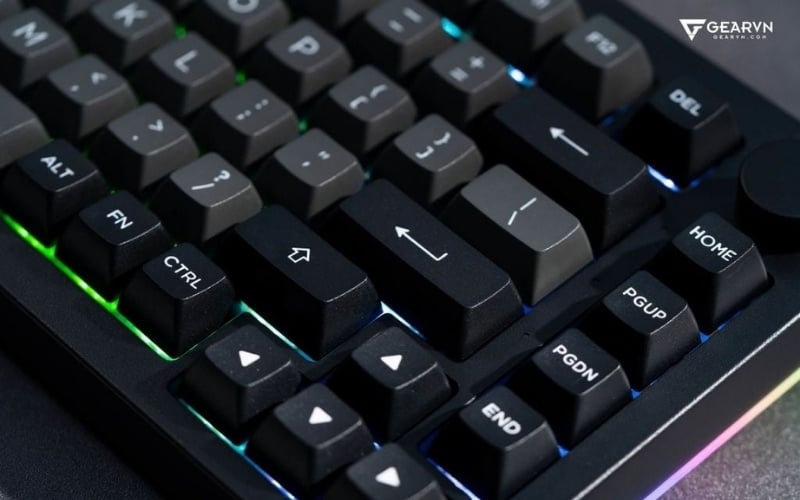 Keycap PBT Double-shot ít bị bóng bề mặt theo thời gian