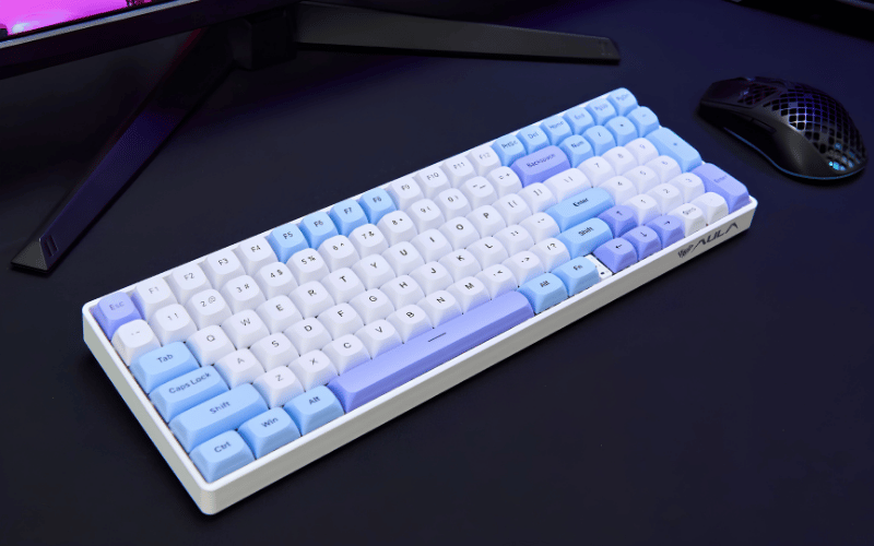 Akko, AULA, DareU, E-Dra thường hấp dẫn ở hotswap, keycap PBT,...