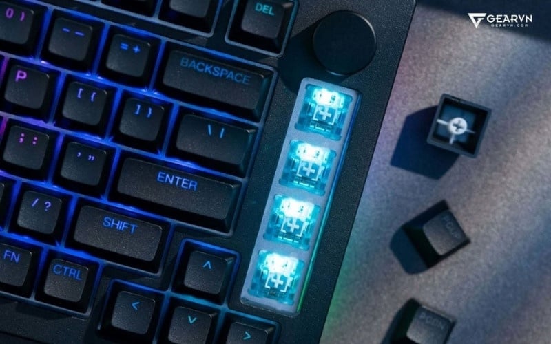 Bàn phím Blue Switch phù hợp với người mới muốn cảm nhận rõ sự khác biệt của bàn phím cơ