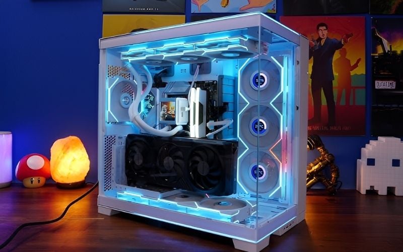 Vỏ case Lian Li O11D Evo RGB White
