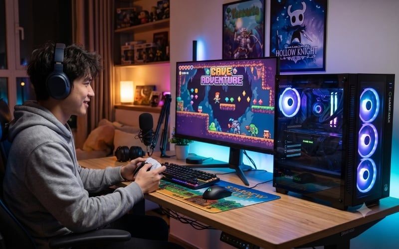 Nhu cầu gaming và streamer nên ưu tiên thanh bộ nhớ có tốc độ Bus cao và độ trễ thấp