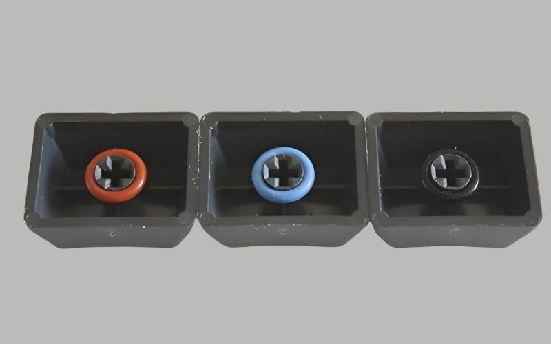 Lắp o-ring giúp tiếng gõ đỡ chát hơn