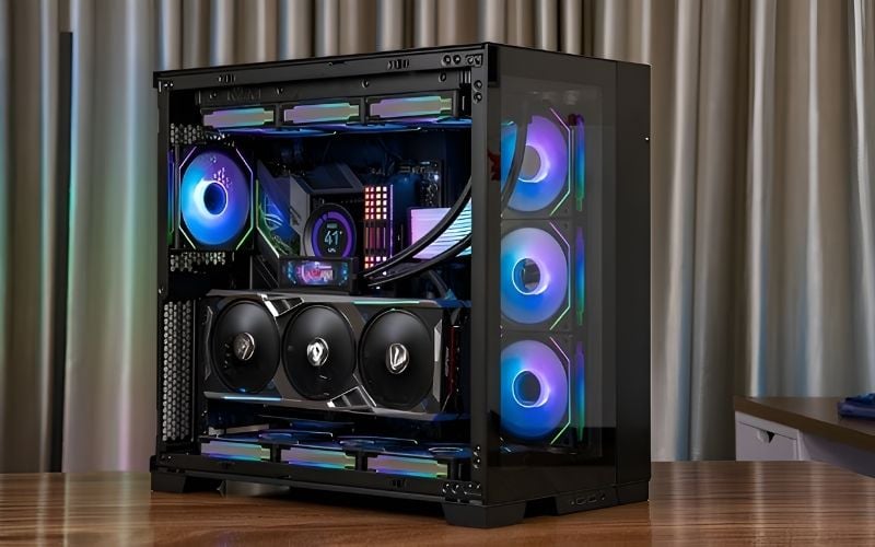 Lựa chọn quạt có kích thước phù hợp với case và vị trí lắp đặt