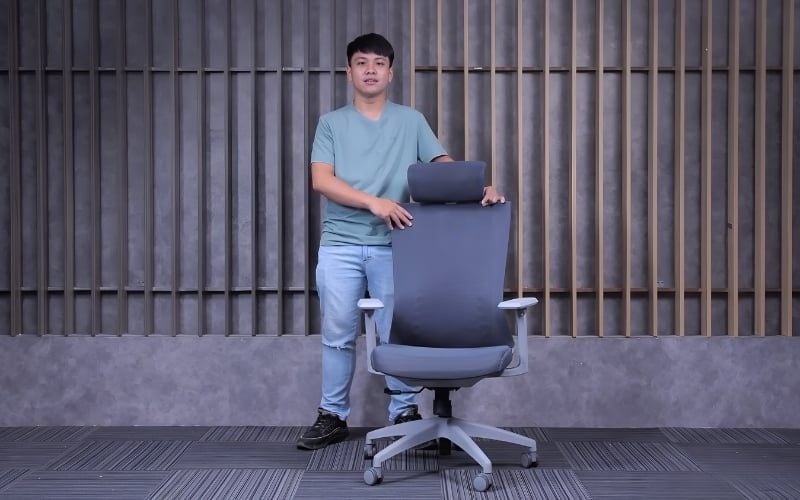 Ghế Ergonomic Warrior Hero Series WEC502 Black