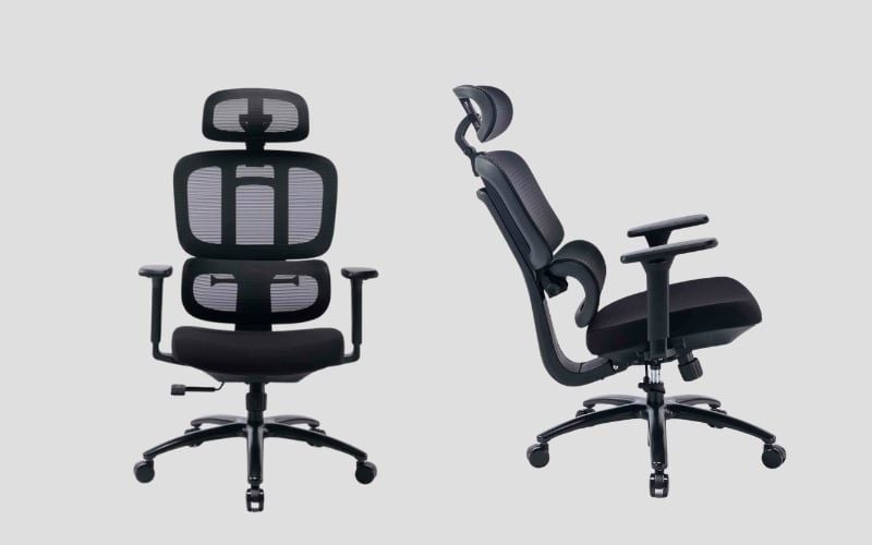 Ghế Ergonomic Warrior Hero Series WEC509 Black