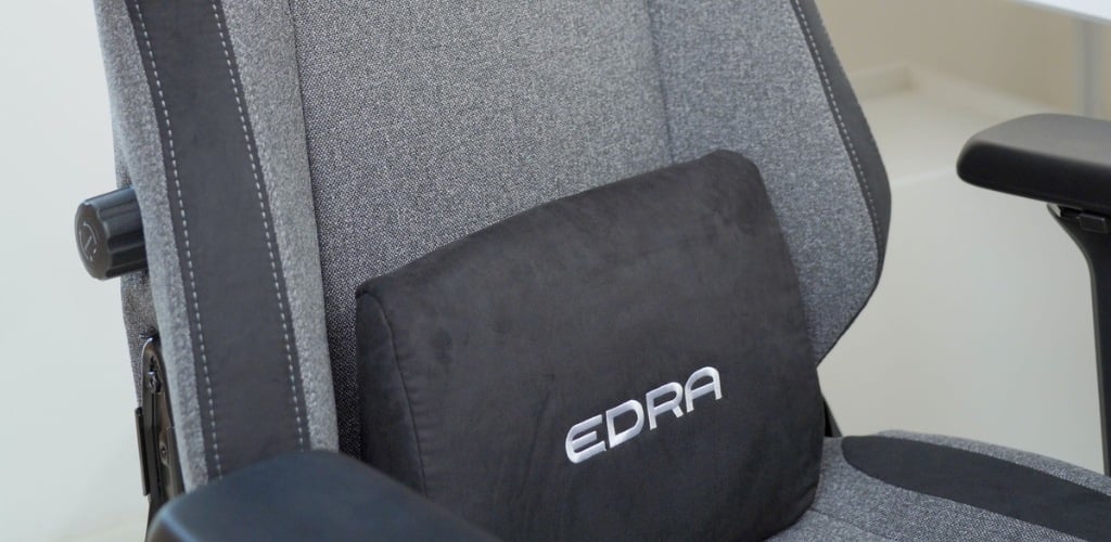 Thiết kế tựa lưng công thái học tích hợp núm vặn điều chỉnh độ phồng