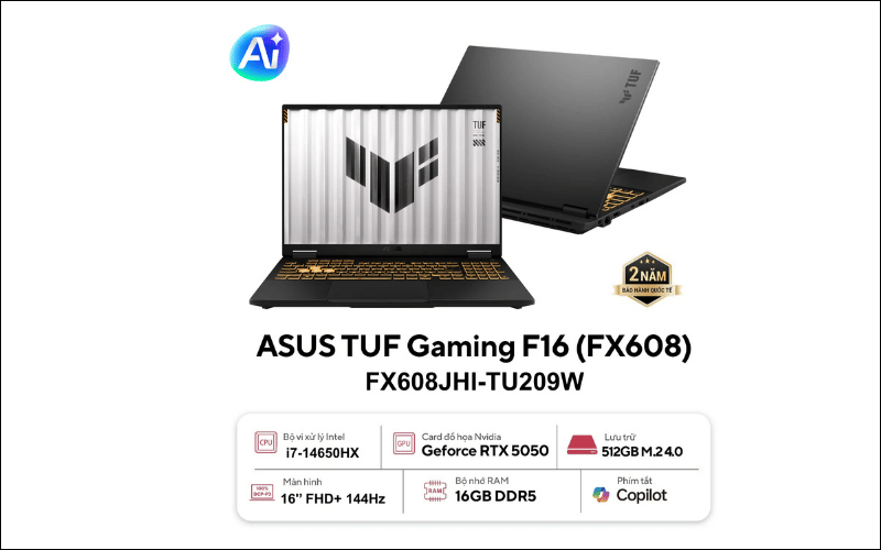Asus TUF Gaming F16 FX608JHI-TU209W