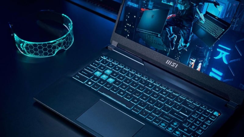 Đa số các mẫu laptop MSI Cyborg và Thin GF Series đều cho phép nâng cấp RAM và ổ cứng