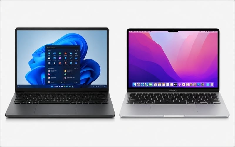 Chọn laptop Windows hay MacBook sẽ tuỳ vào nhu cầu, ngân sách,...