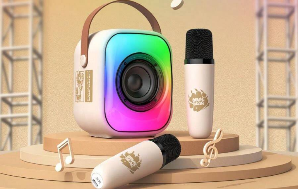 GEARVN - Loa Onikuma Bluetooth L7 RGB kèm Micro Đen