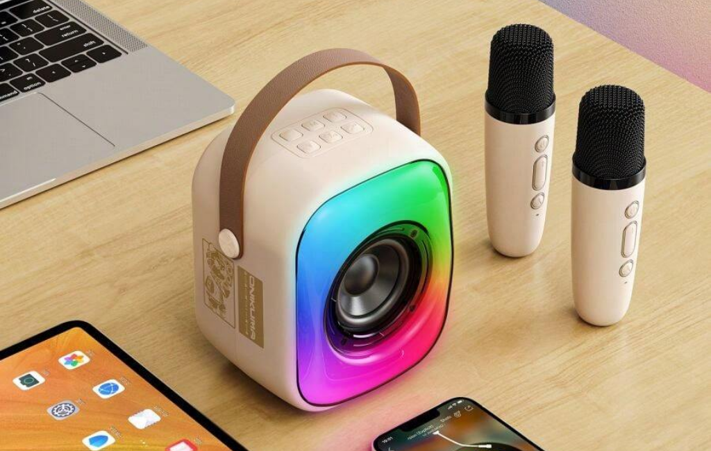 GEARVN - Loa Onikuma Bluetooth L7 RGB kèm Micro Đen