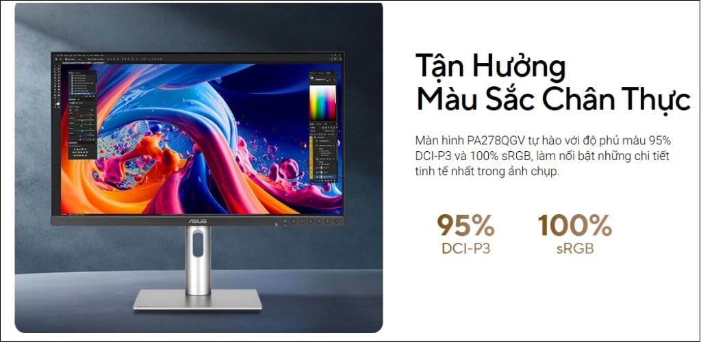 GEARVN - Màn hình ASUS ProArt PA278QGV 27