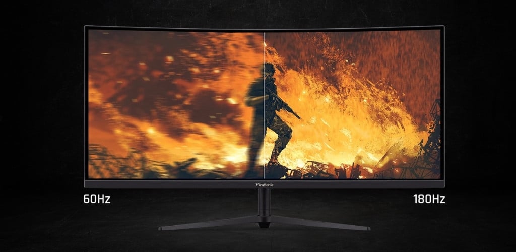 GEARVN - Màn hình cong ViewSonic VX3418C-2K 34