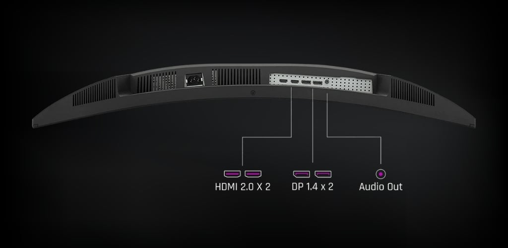 GEARVN - Màn hình cong ViewSonic VX3418C-2K 34