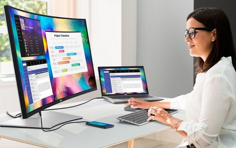 Công nghệ bảo vệ mắt giúp hạn chế tình trạng khô, nhức mỏi mắt khi nhìn màn hình trong thời gian dài