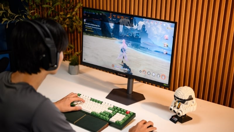 Màn hình GIGABYTE G27Q20 có độ phân giải QHD