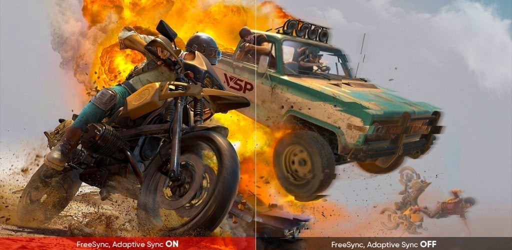 Adaptive Sync giúp loại bỏ hiện tượng giật lag, xé hình
