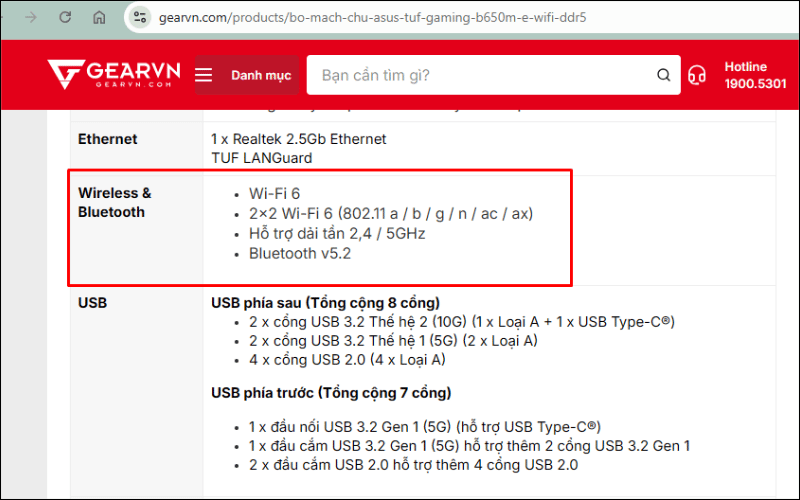 Tra cứu trên website hãng/cửa hàng