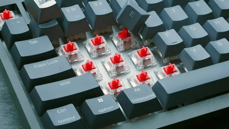 Red Switch cho cảm giác bấm nhẹ và mượt