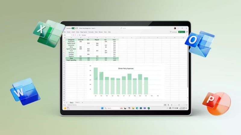 Bản quyền Office Home 2024 cho phép bạn cài đặt trên một thiết bị
