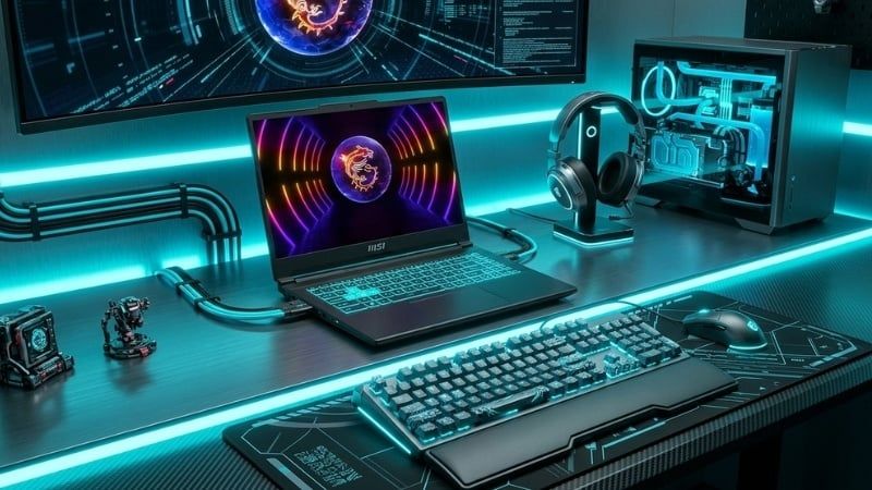 Laptop gaming MSI Cyborg 15 A13UC 2082VN