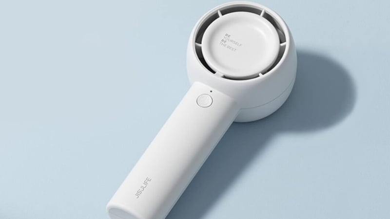 Quạt du lịch cầm tay Jisulife Super mini Turbo fan FA42 White J2170