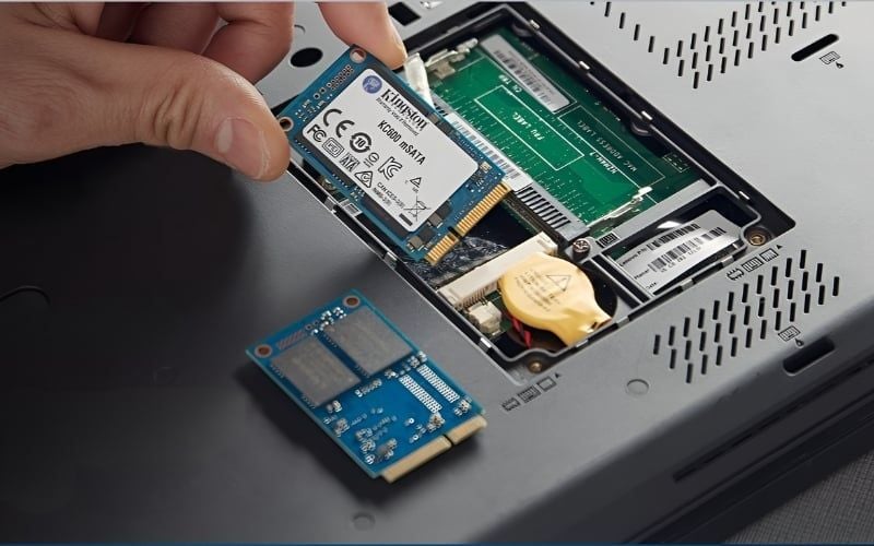 SSD 480GB–512GB giúp khởi động máy và xử lý tác vụ nhanh hơn HDD truyền thống