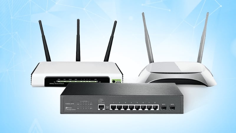 Thiết bị mạng bao gồm tất cả các thành phần vật lý và phần mềm cần thiết để hình thành một hệ thống mạng